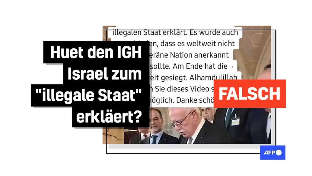 Faktencheck: Israeelesch Besatzungspolitik vum Internationale Geriichtshaff fir illegal erkläert, net de Staat selwer - Featured image