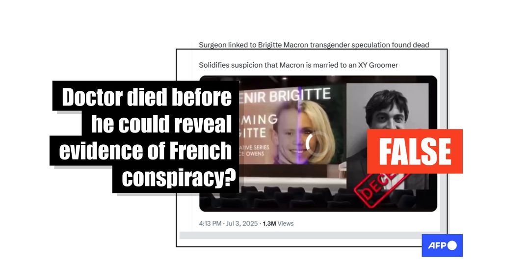 Story of dead surgeon linked to Brigitte Macron is fabricated - Featured image