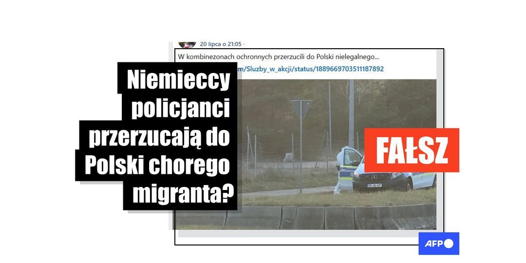 Przekazanie Polaka na granicy z Niemcami użytkownicy błędnie łączą z „cholerą” i migrantami - Featured image