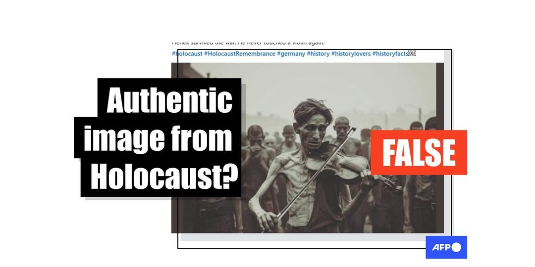 AI images of Holocaust violin players circulate online - Featured image