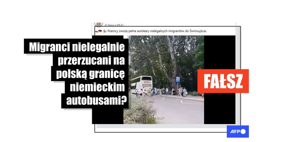 Nie, ten film nie pokazuje migrantów przerzucanych do Polski - Featured image