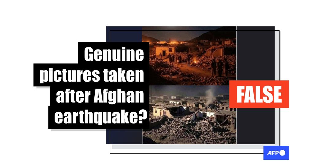 AI-generated images misrepresented as real photos after Afghanistan quake - Featured image