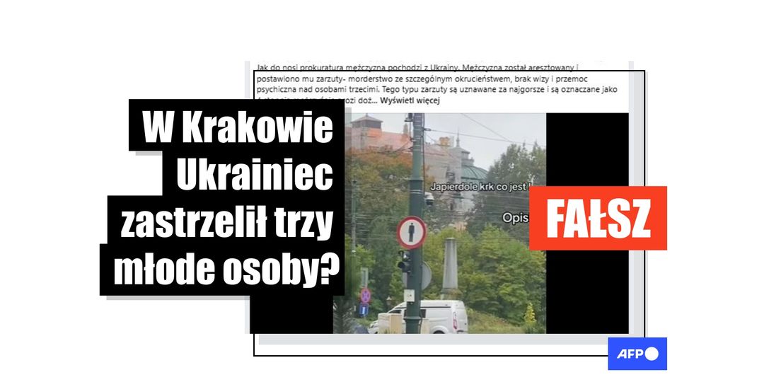 Nie, w Krakowie nie doszło do „potrójnego morderstwa” dokonanego przez Ukraińca - Featured image