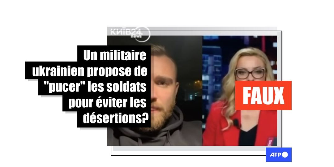 Attention à ce faux entretien avec un militaire proposant de "pucer" les soldats ukrainiens - Featured image