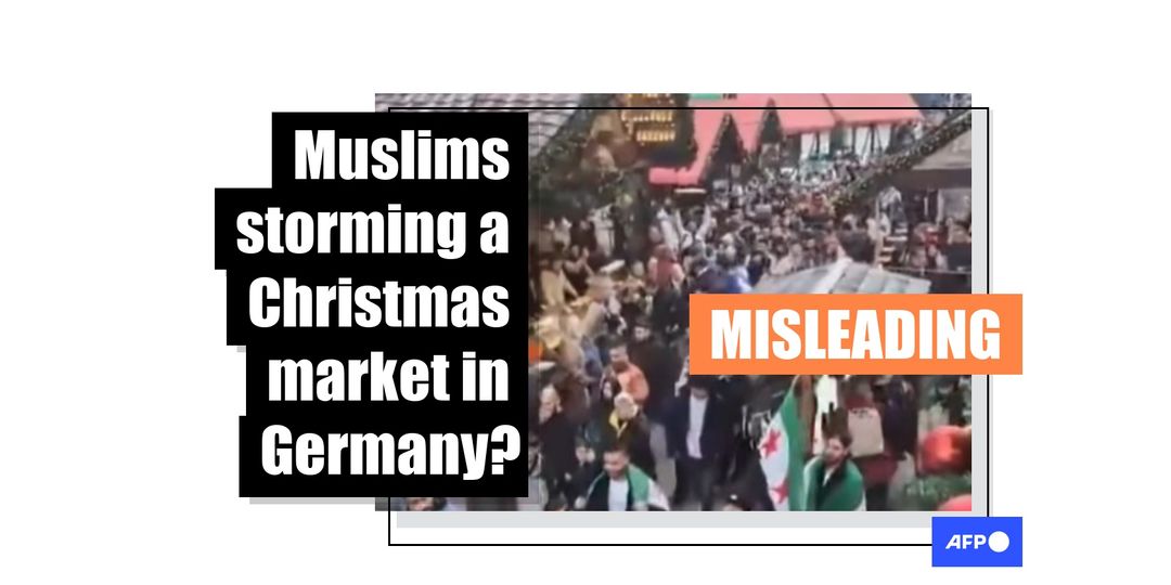 Far-right influencers ring in Christmas season with mischaracterised market video - Featured image