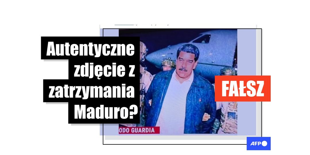 Wygenerowane sztucznie zdjęcie ilustrujące aresztowanie Maduro krąży w sieci - Featured image