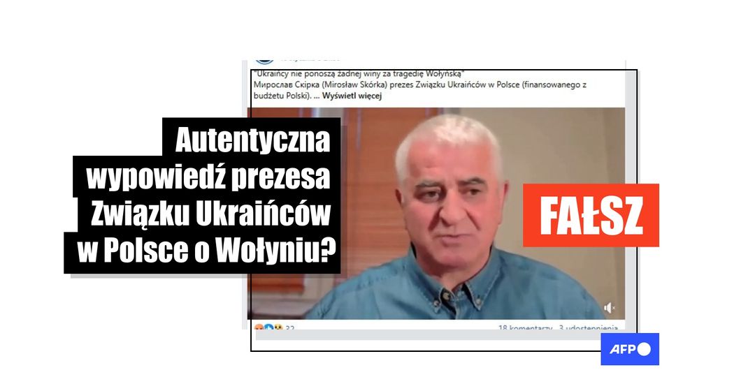 Wypowiedź przewodniczącego Związku Ukraińców w Polsce o Wołyniu została wygenerowana przez AI - Featured image