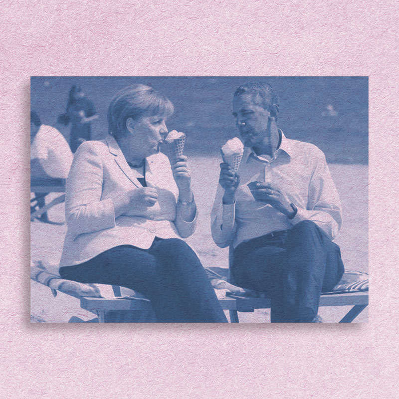 #16 Angela Merkel et Barak Obama à la plage : création d’une fake news illustrée par IA