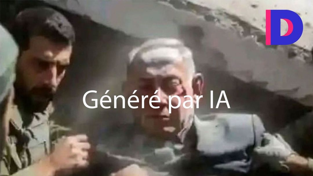 Guerre au Moyen-Orient : une pluie de désinformation, souvent alimentée par l’IA - Featured image