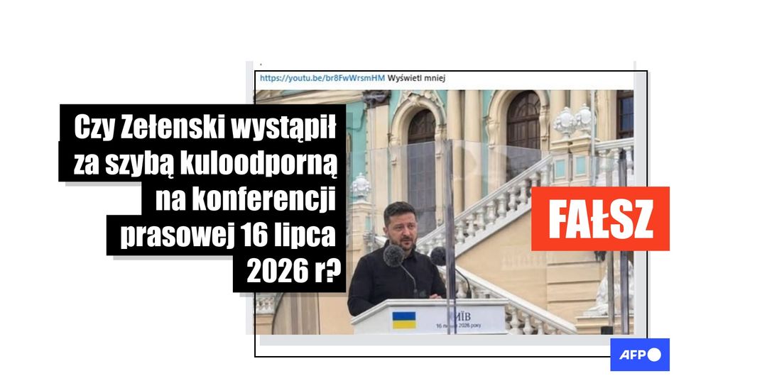 Zdjęcie z Zełenskim stojącym za szybą kuloodporną zostało wygenerowane przez AI - Featured image