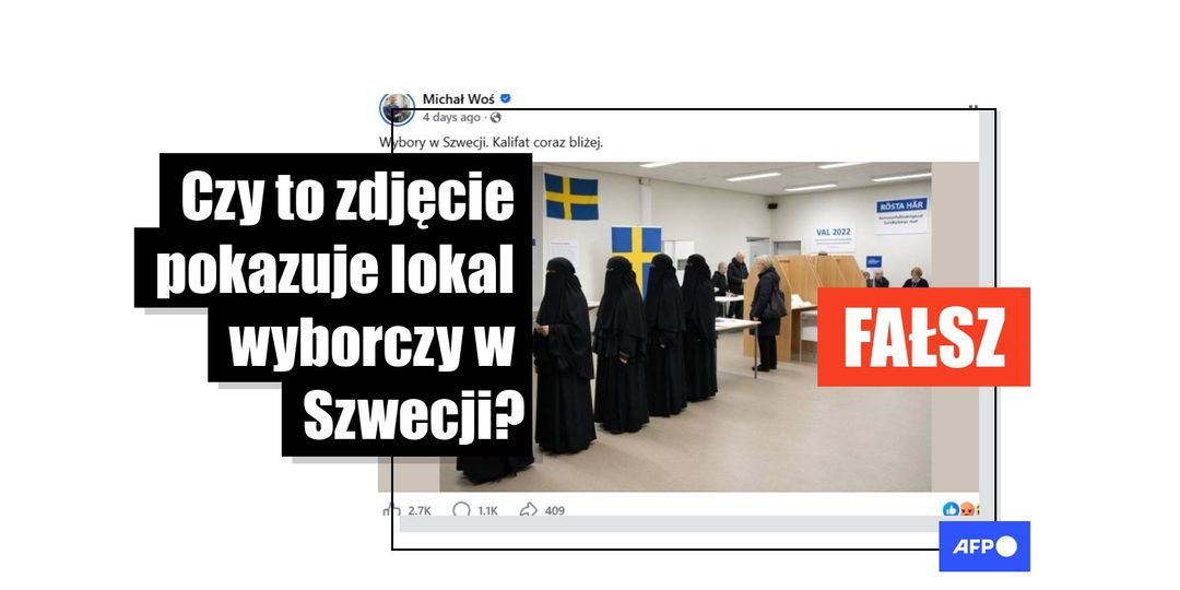 To wygenerowane przez AI zdjęcie szerzy islamofobiczną dezinformację po wyborach w Szwecji - Featured image