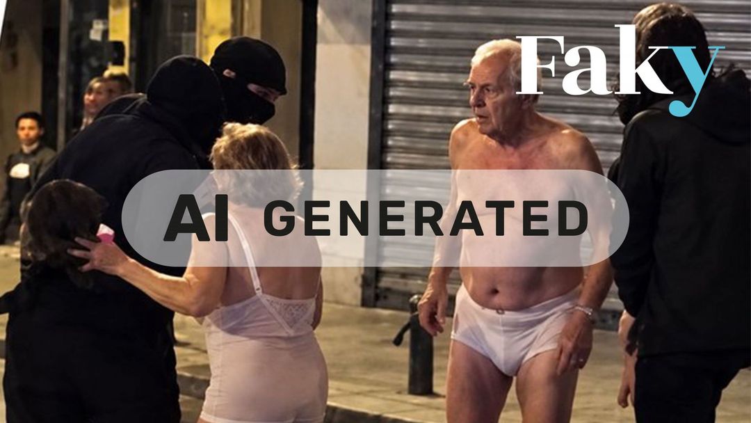L’image de ce couple d’octogénaires agressés et dévêtus dans les rues de Paris a été générée par IA - Featured image